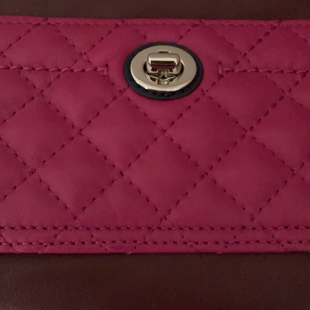 Coach Park Quilted Leather Medium Wristlet - Picture 7 of 9